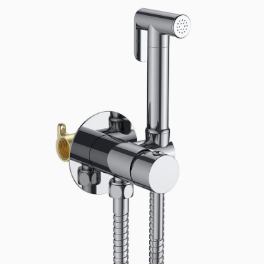 Set Semburan Bidet Loyang