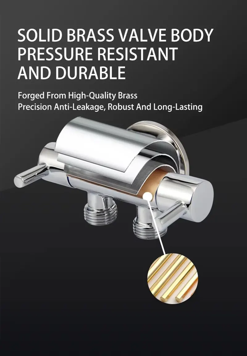 1-in-2-Out Angle Valve Kit 1-in-2-Out Angle Valve Kit