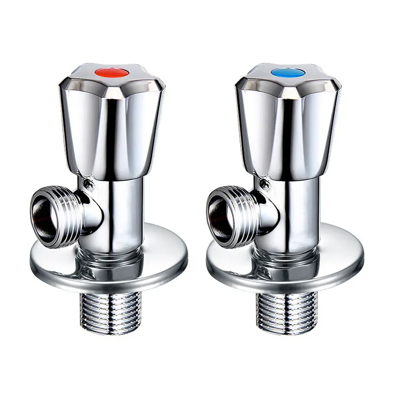 Injap Sudut Loyang Satu Keping