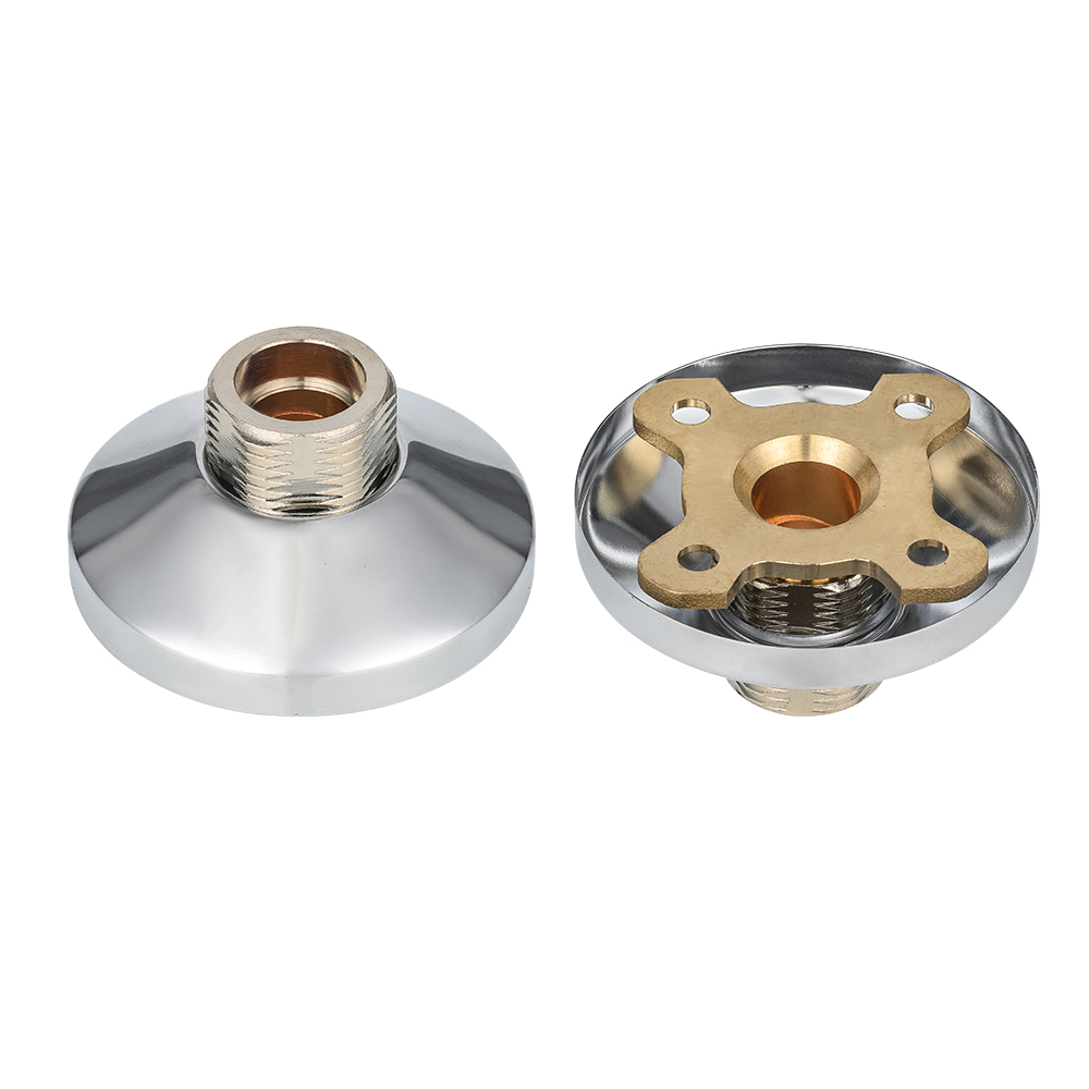 Kit Pemasangan Pancuran Mandi berwarna perak